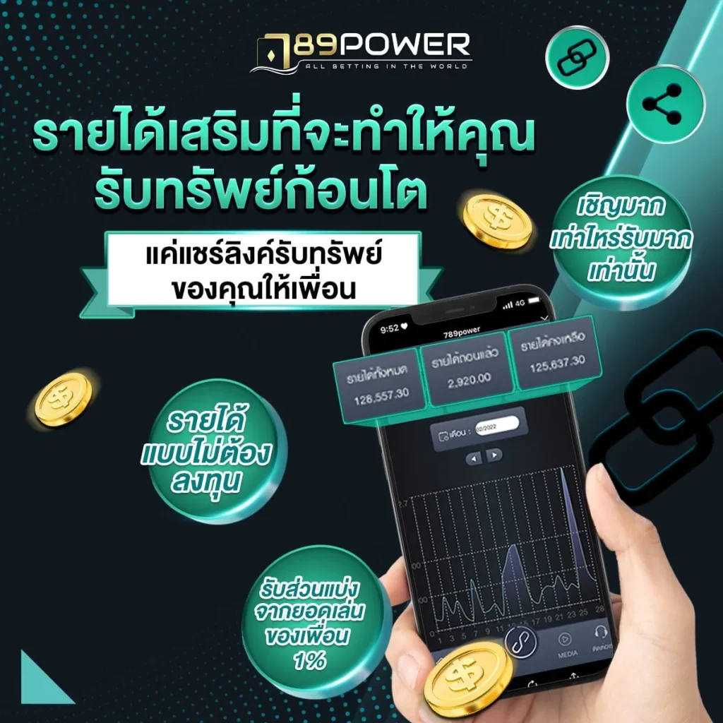 โบนัสพิเศษ 789power สำหรับสมาชิกใหม่